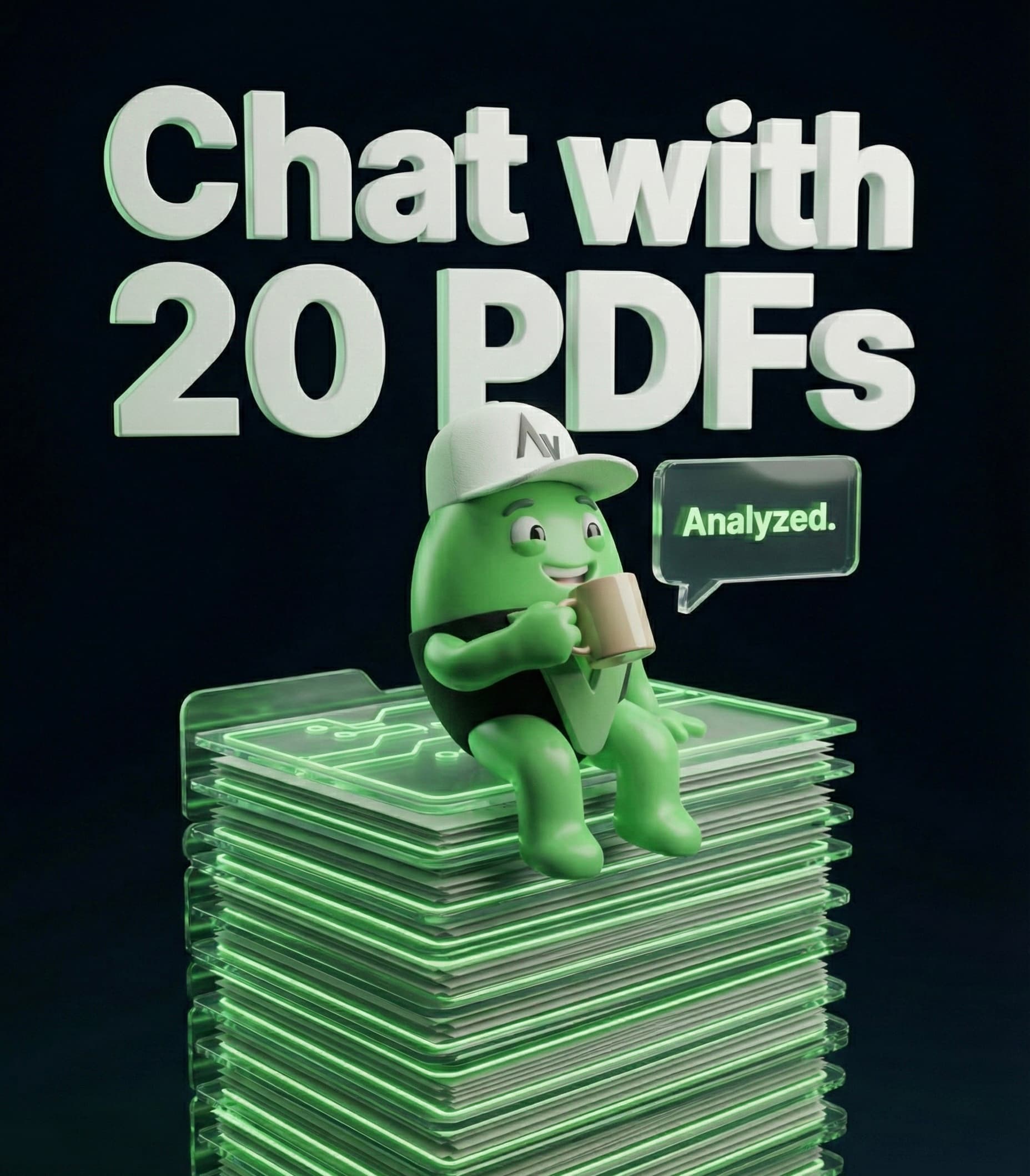 Reference up to 20 PDFs.